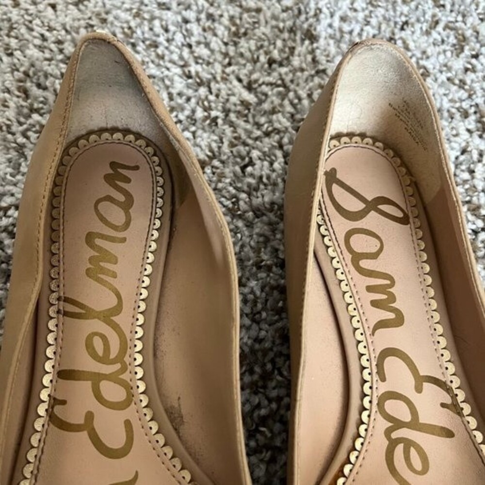 Sam Edelman Leather Flats Size 7 - Picture 7 of 7